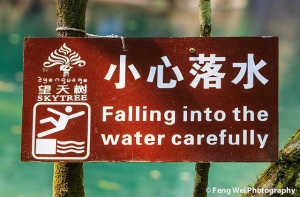 Falling Into the Water Carefully