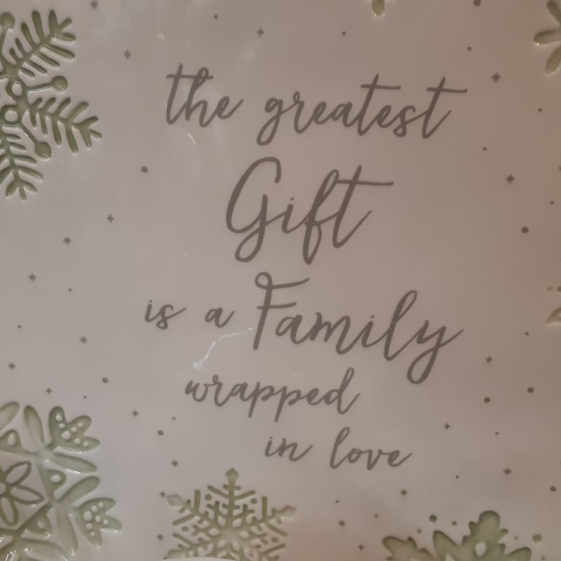 The greatest gift is a family wrapped in love