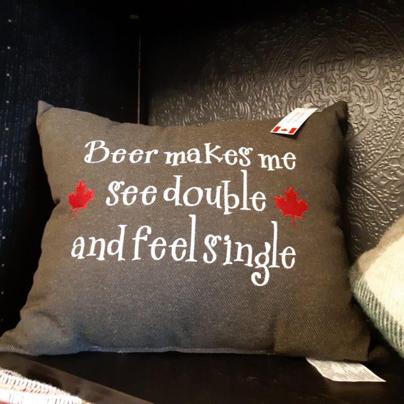 See double and feel single