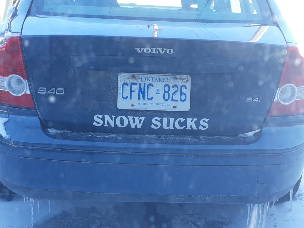 Snow Sucks
